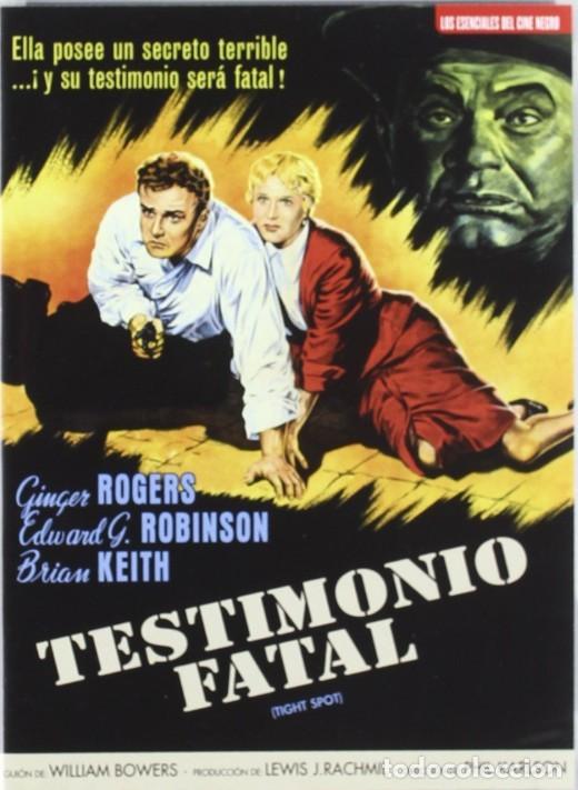 Cine: Testimonio Fatal DVD Nuevo Precintado