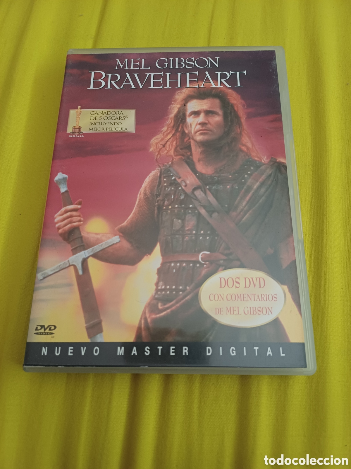 Cine: Braveheart Mel Gibson 2 discos (doble DVD )