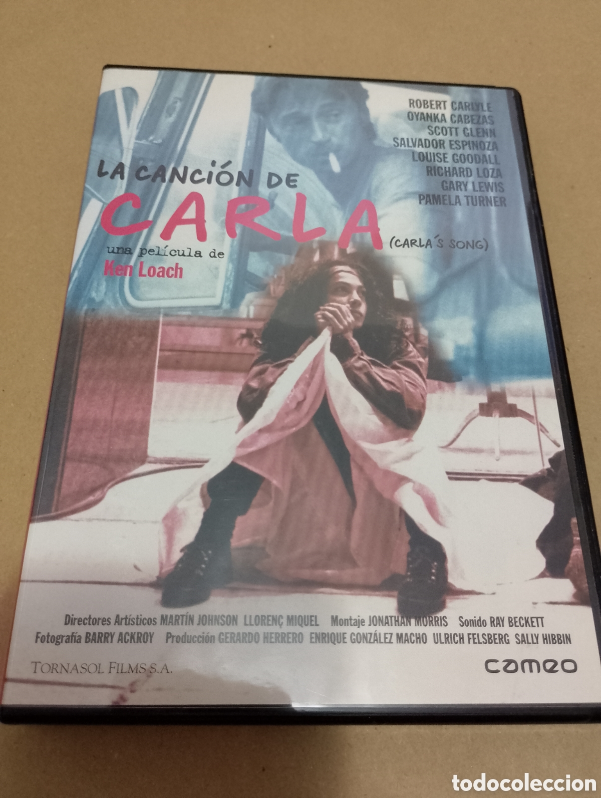 Cine: Dvd. La canci&oacute;n de Carla. Ken Loach.