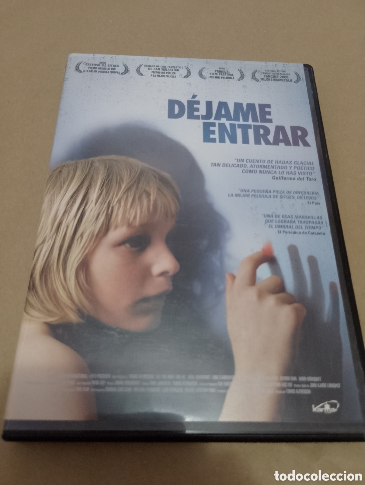 Cine: Dvd. D&eacute;jame entrar. Gran pel&iacute;cula de terror n&oacute;rdica.