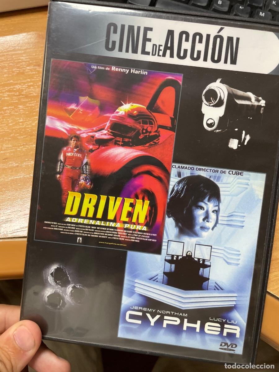 Cine: Cine de acci&oacute;n 3 pel&iacute;culas dvd
