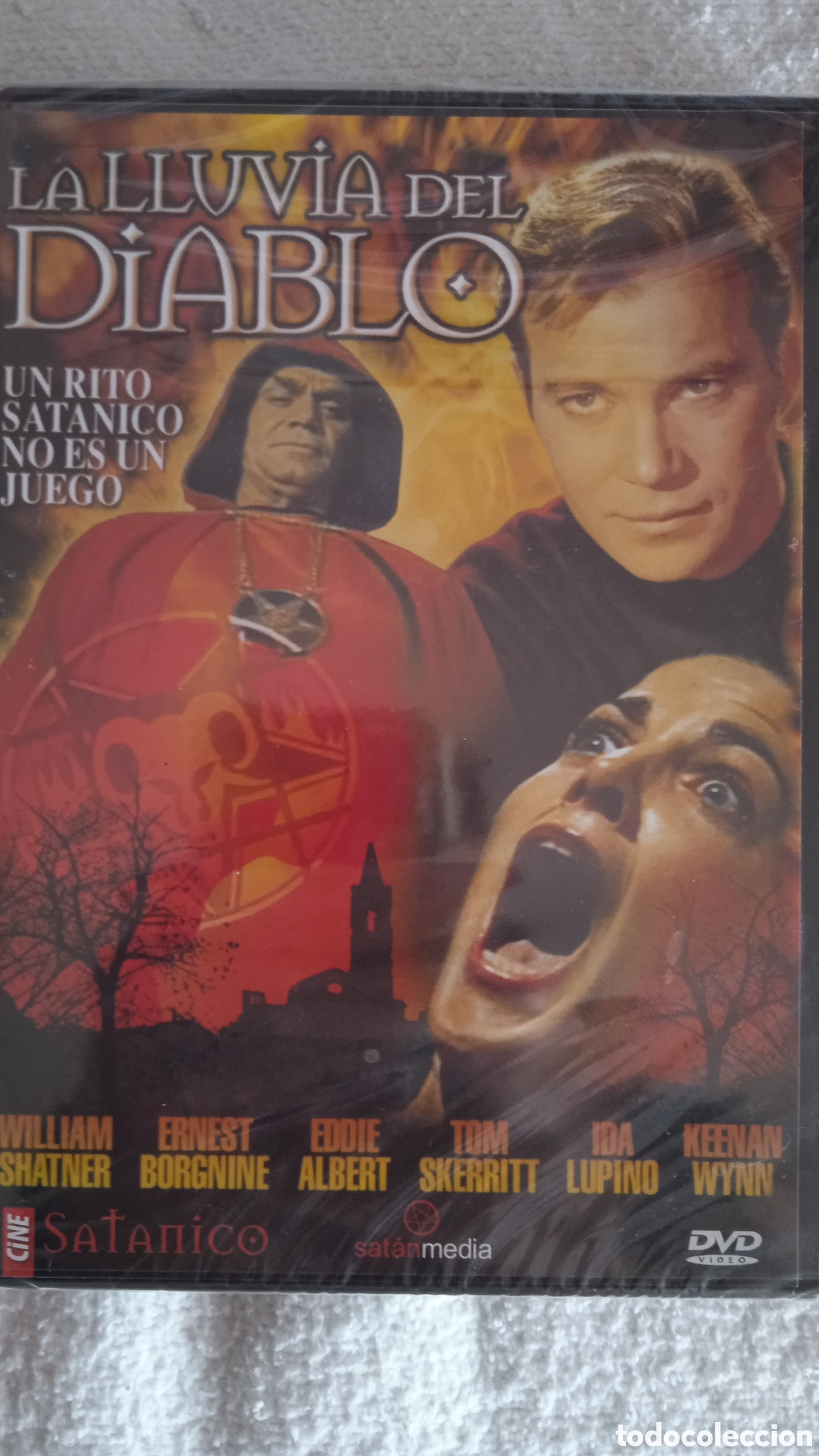 Cine: DVD La Lluvia del Diablo (The Devil's Rain) &ndash; Cine de Terror Sat&aacute;nico Cl&aacute;sico &ndash; William Shatner y Er