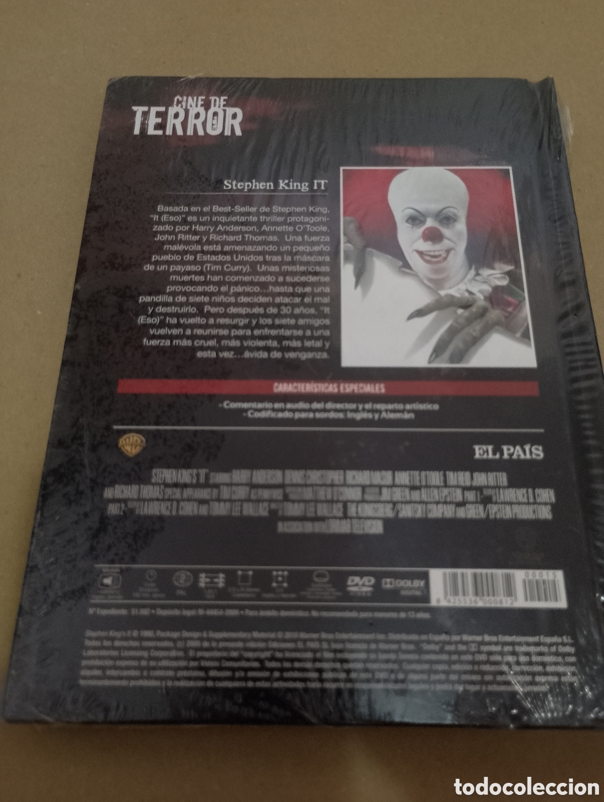 Cine: Dvd-libro. It. Stephen King. Precintado. - Foto 2