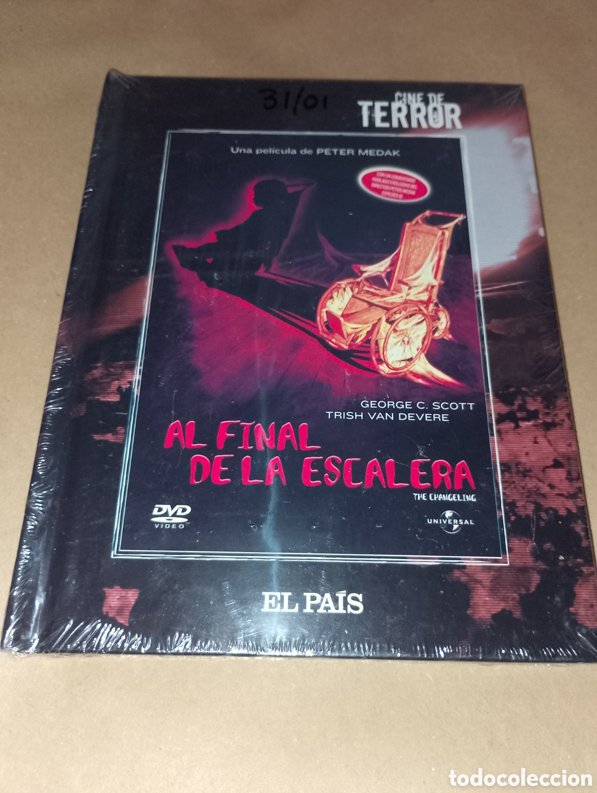 Kino: Dvd-libro. Al final de la escalera. Precintado. Terror.
