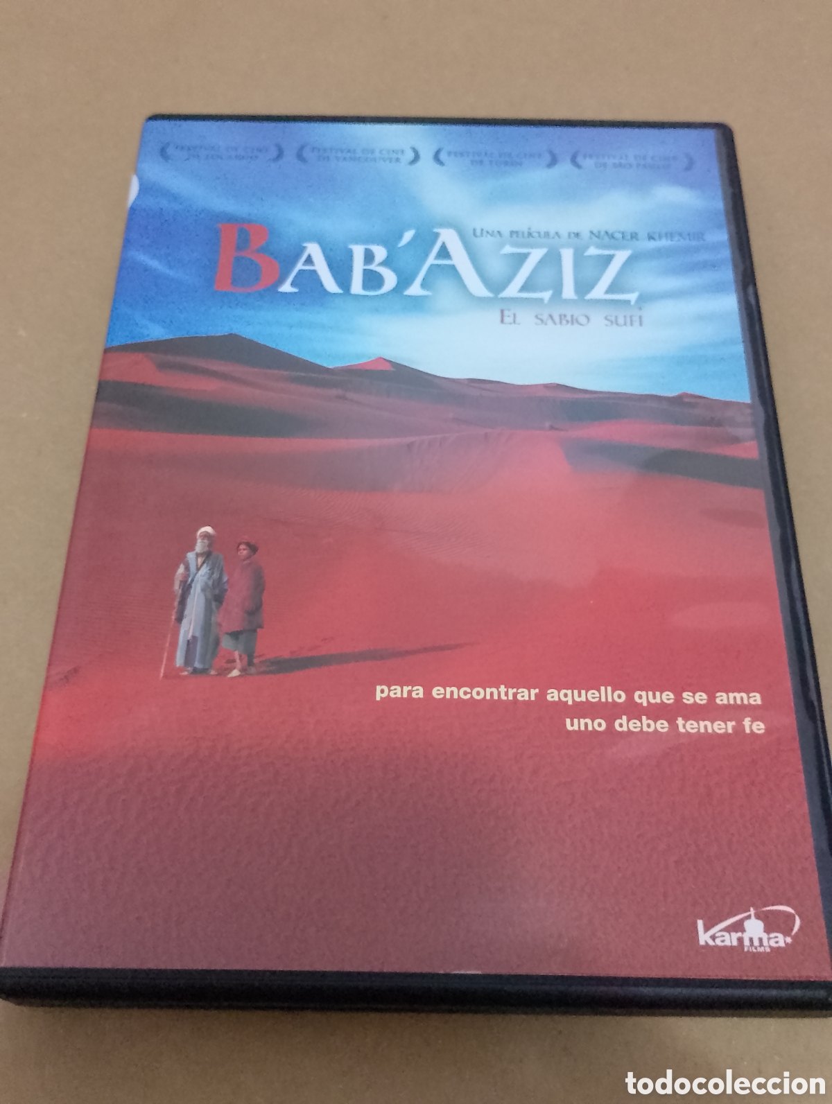 Cine: Dvd. Bab&rsquo;Aziz. El sabio Suf&iacute;. Descatalogado.