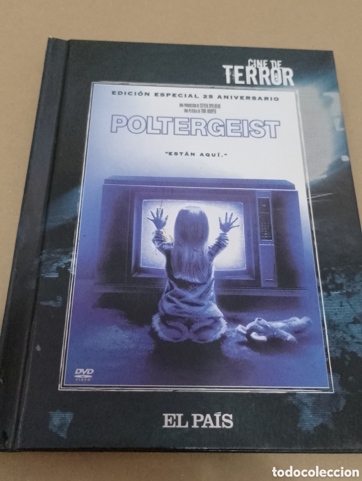 Cine: Dvd-libro. Poltergeist. Terror. Tobe Hoper.