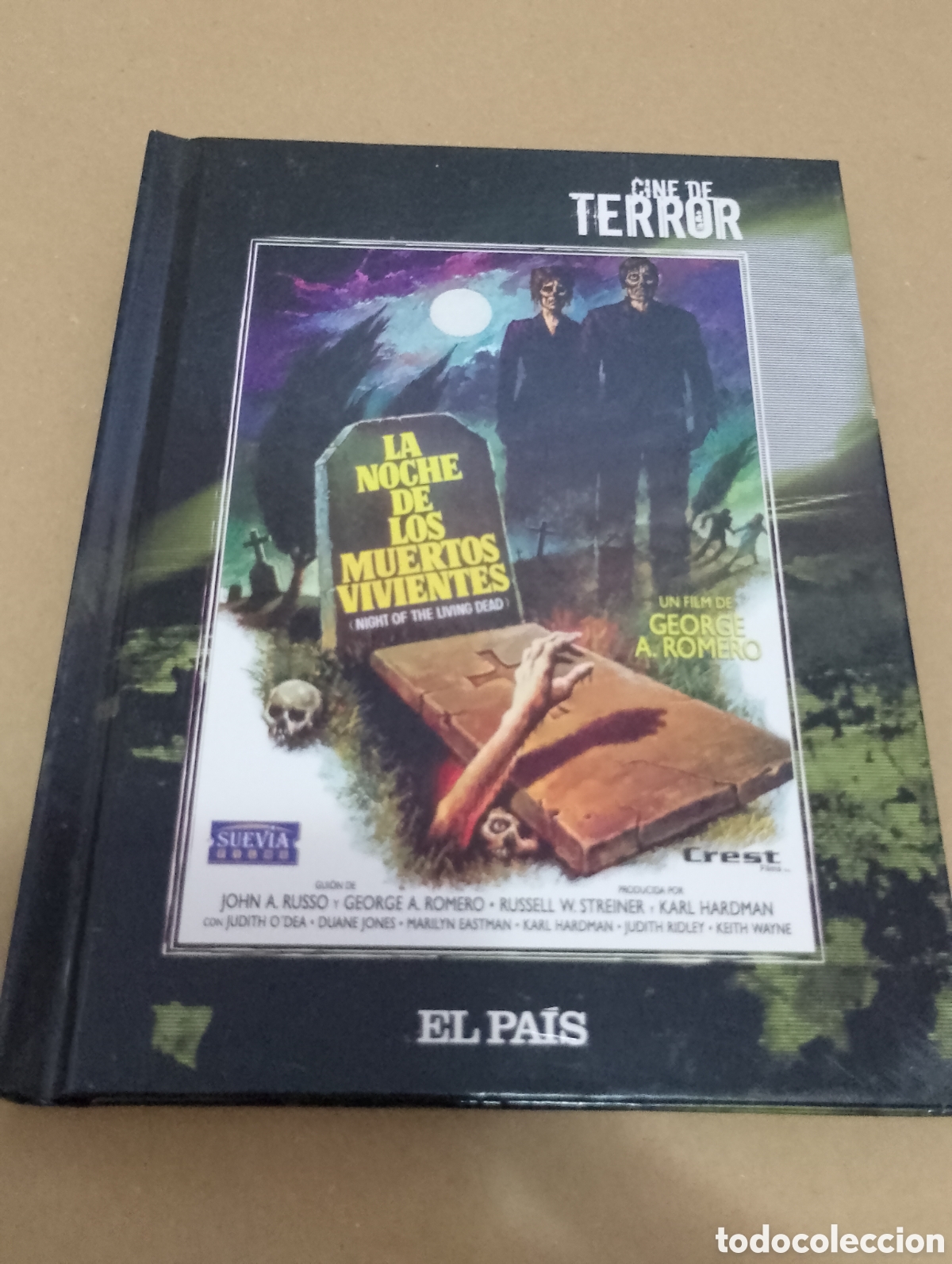 Cine: Dvd-libro. La noche de los muertos vivientes. George A. Romero.