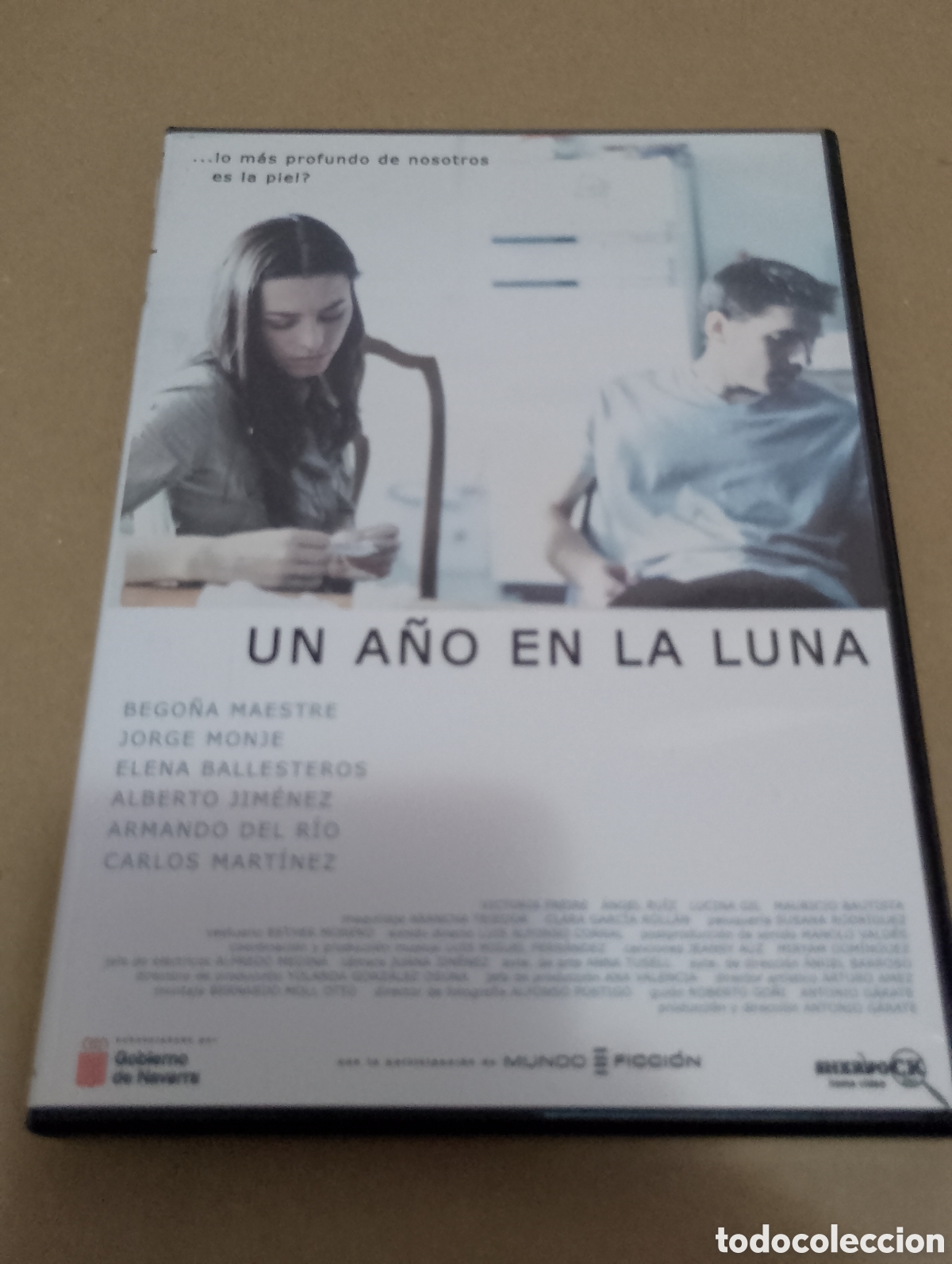 Cine: Dvd. Un a&ntilde;o en la luna. Antonio G&aacute;rate. Rareza. Descatalogado.