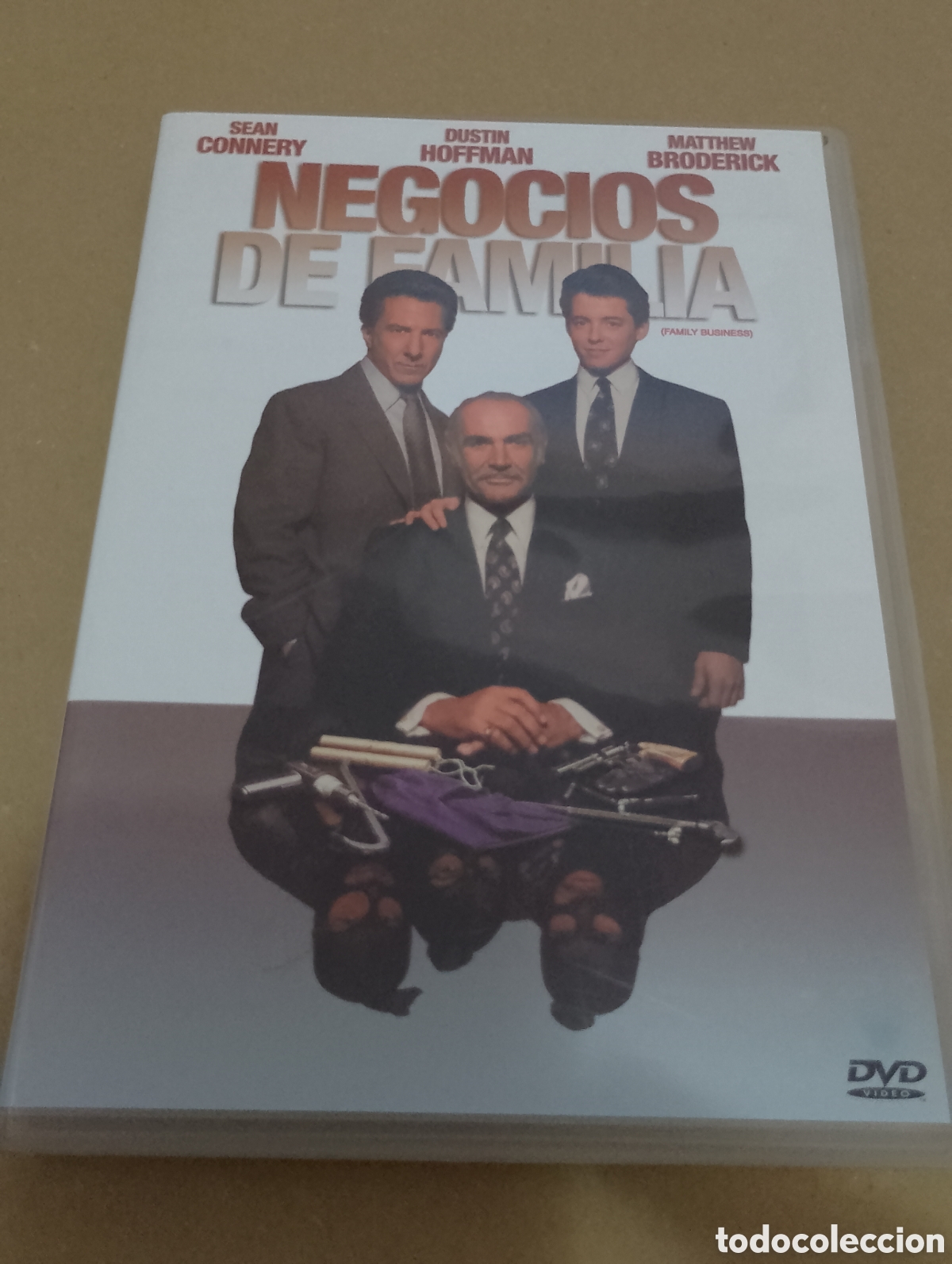 Cine: Dvd. Negocios de familia. Con Sean Connery y Dustin Hoffman.