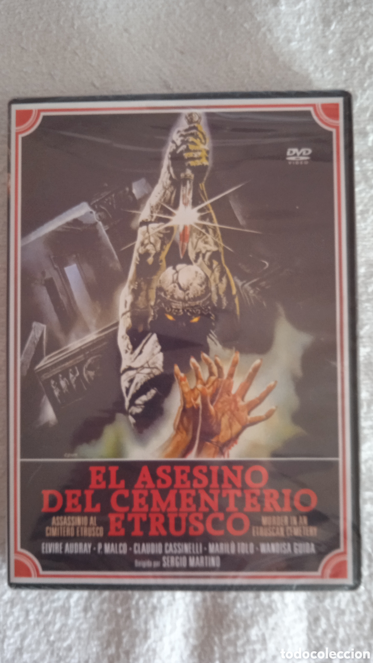Cine: DVD &ndash; El Asesino del Cementerio Etrusco (Assassinio al Cimitero Etrusco) &ndash; Cine de terror italiano /