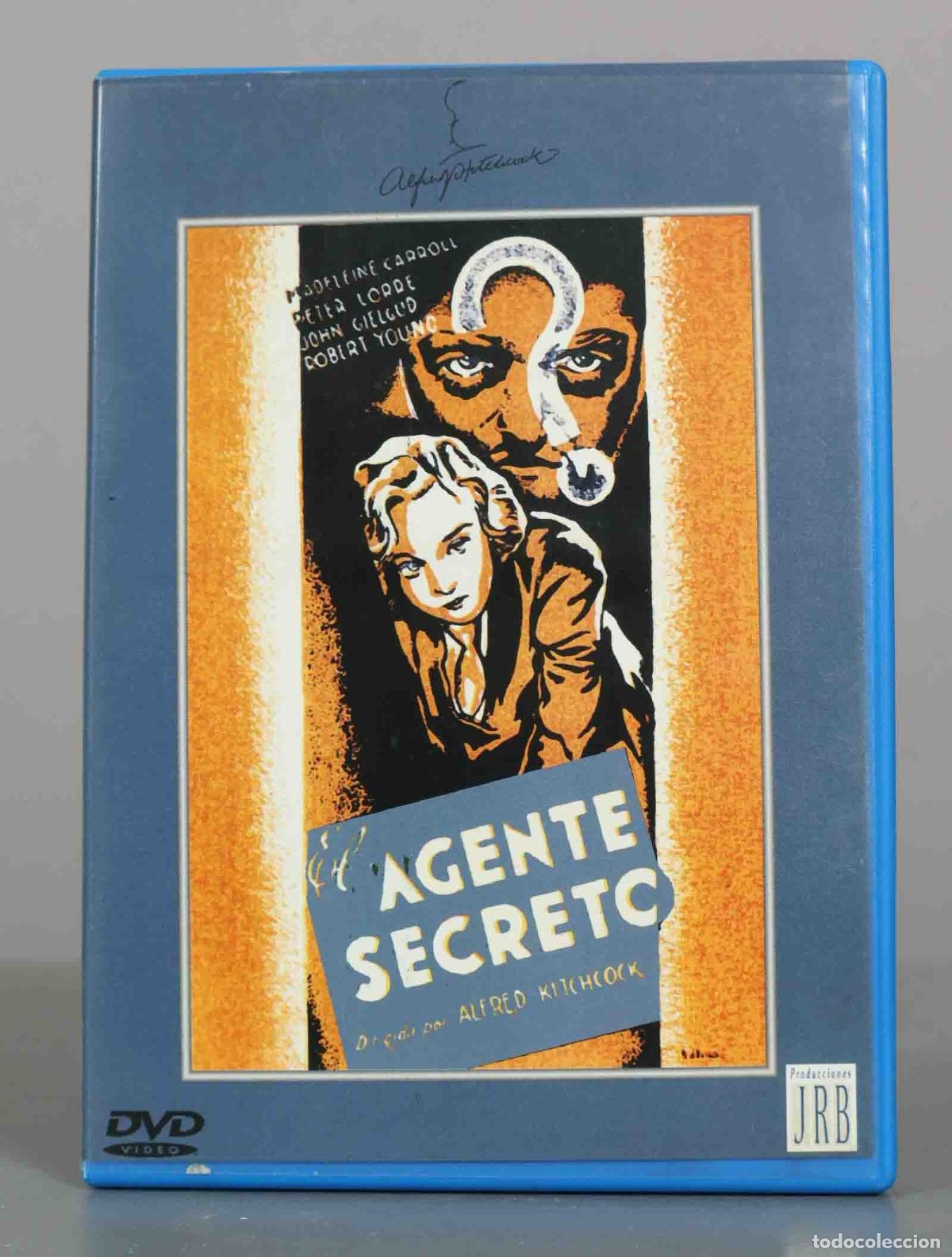 Cine: DVD. Agente Secreto - Alfred Hitchcock, Madeleine Carroll, Peter Lorre, John Gielgud, Robert Young