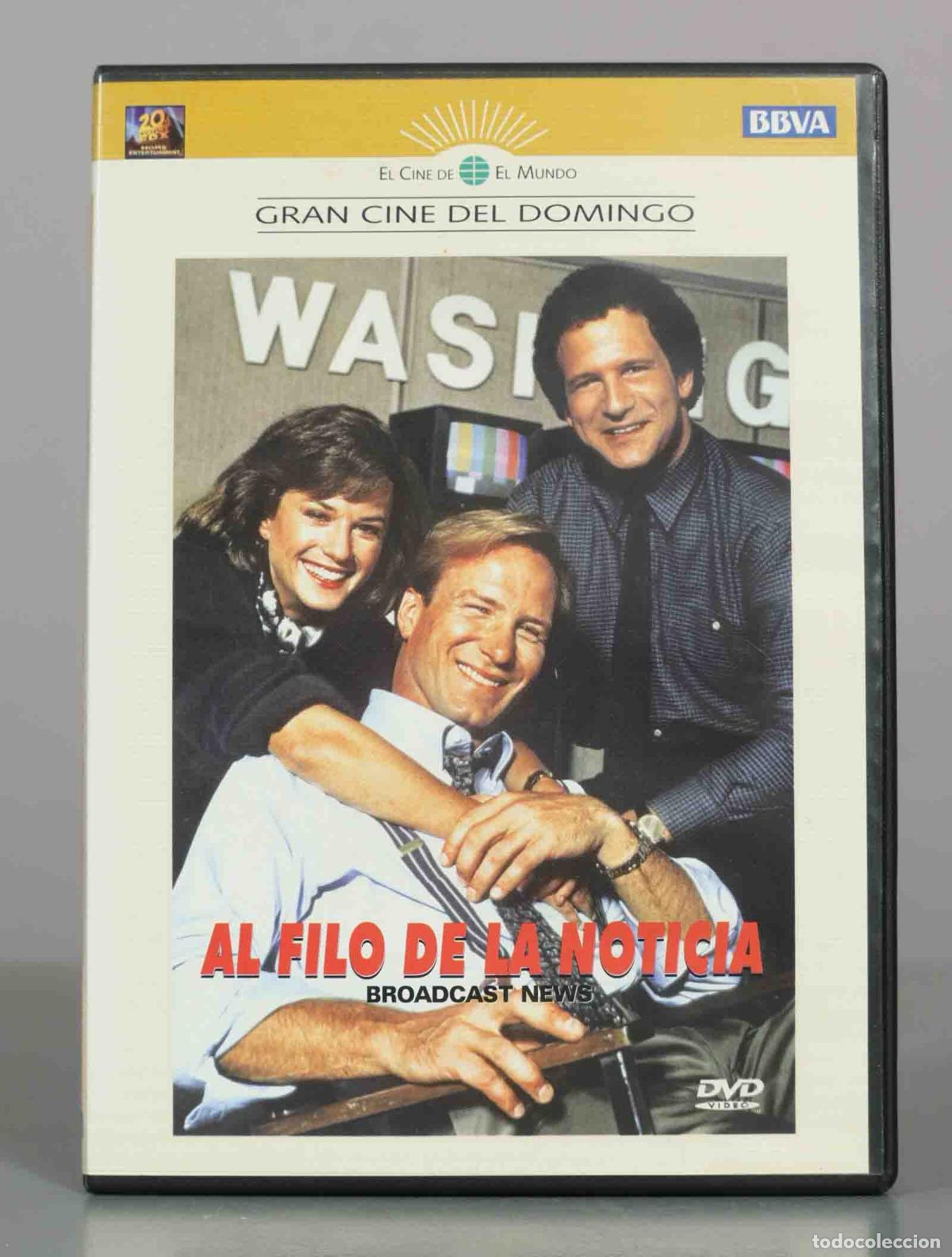 Cine: DVD. Al filo de la noticia - James L. Brooks, William Hurt, Albert Brooks, Holly Hunter