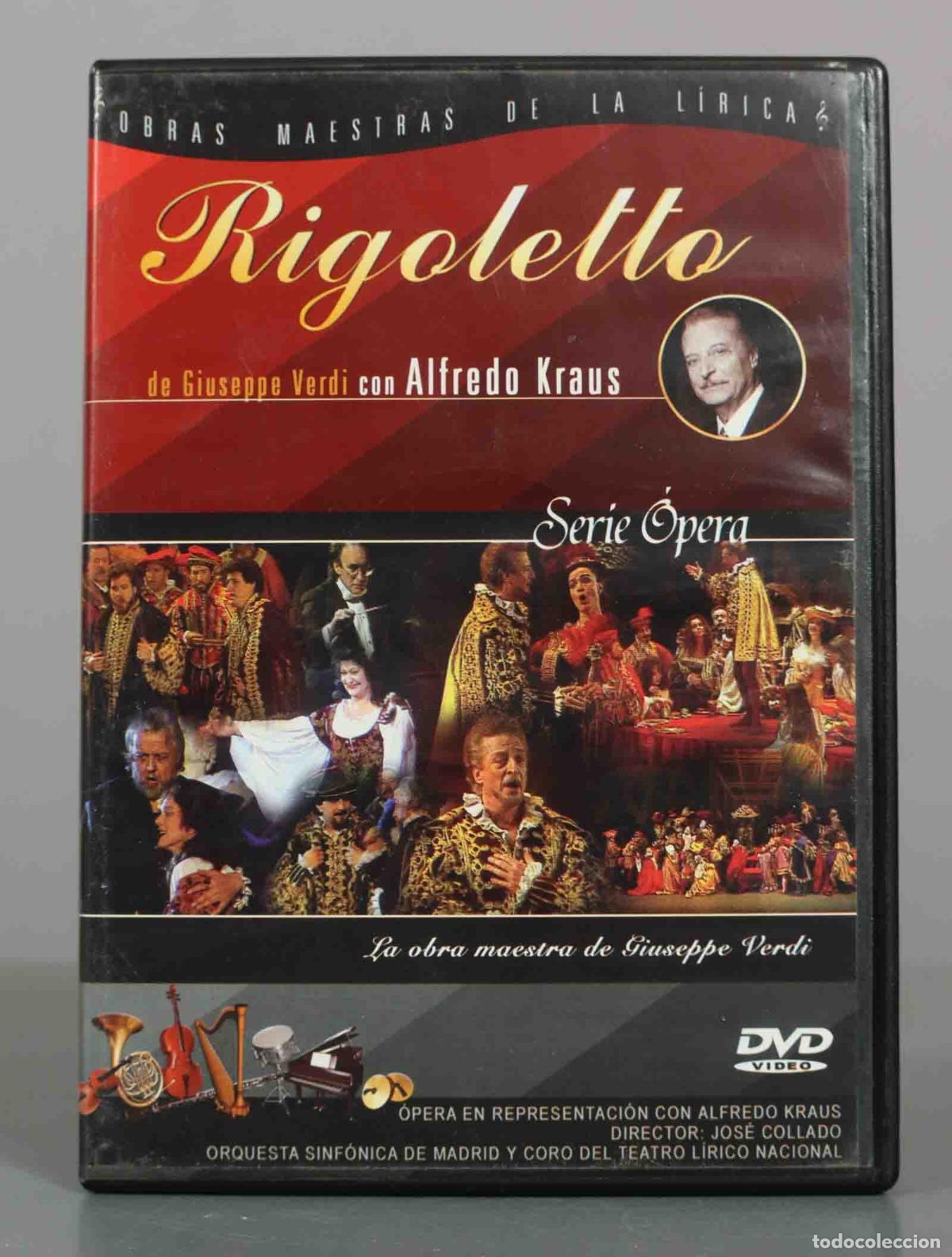 Cine: DVD. Rigoletto - Giuseppe Verdi, Alfredo Kraus