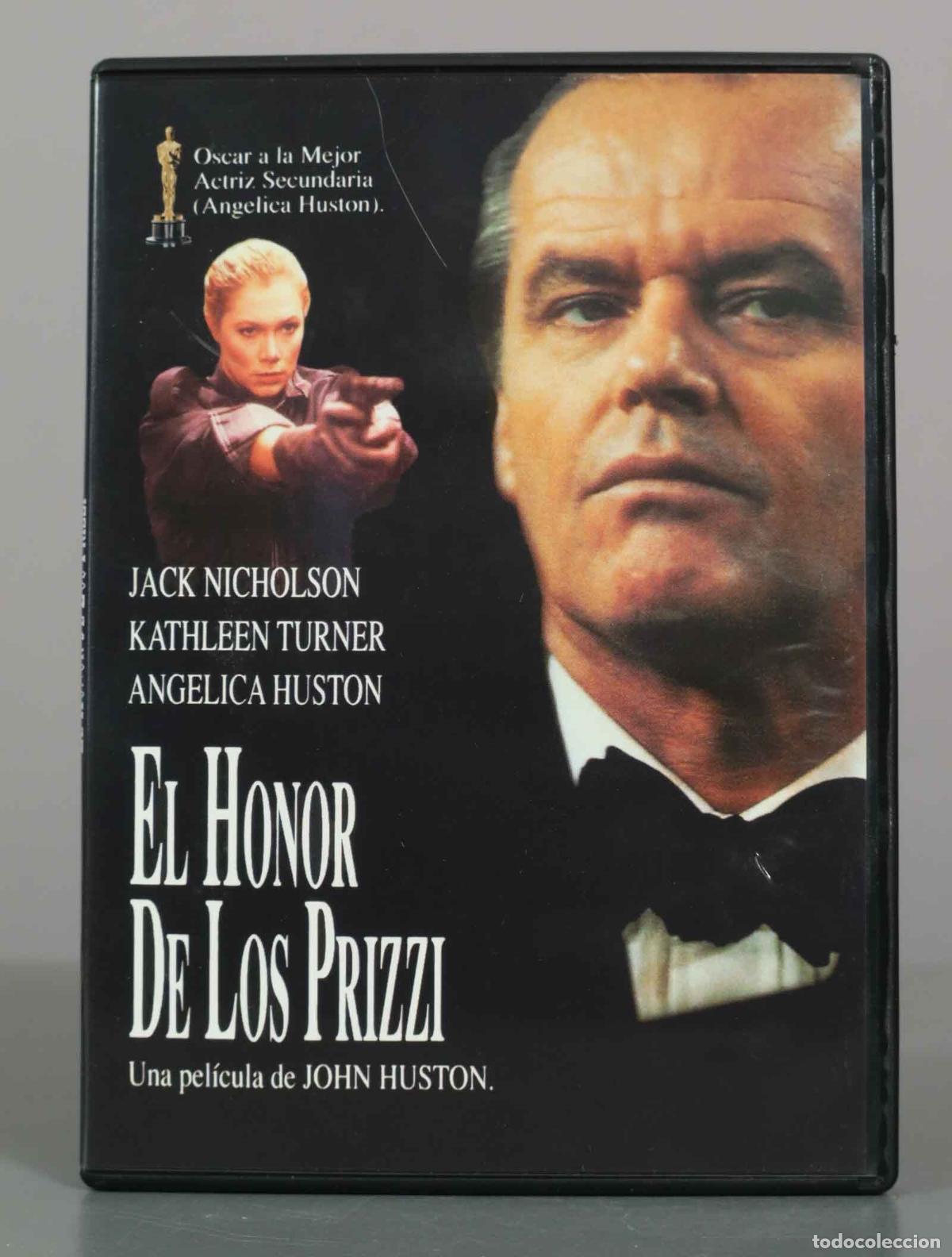 Cine: DVD. El Honor De Los Prizzi - John Huston, Jack Nicholson, Kathleen Turner, Anjelica Huston