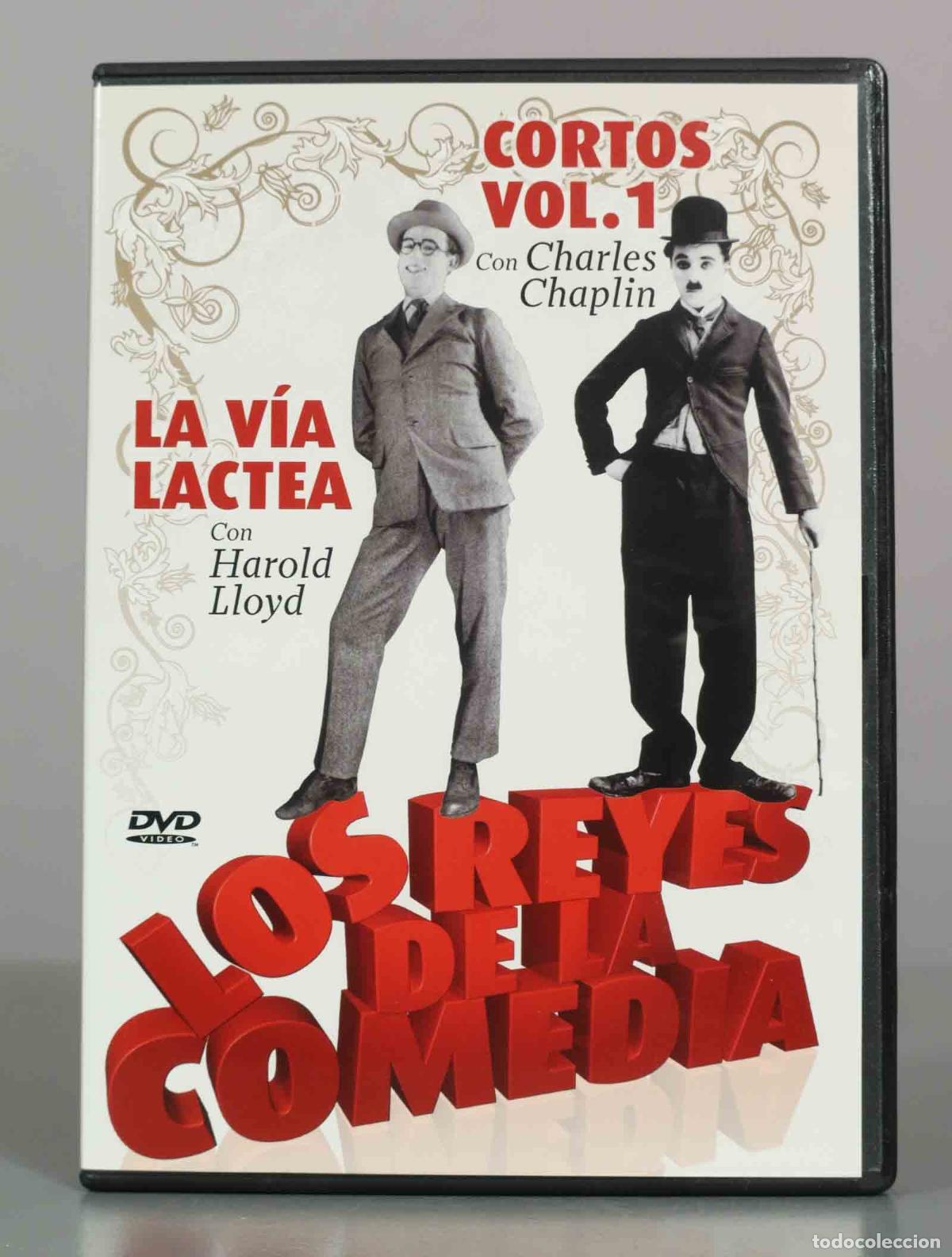 Cine: DVD. Los Reyes de la Comedia: La V&iacute;a L&aacute;ctea / Cortos Vol. 1 - Harold Lloyd, Charles Chaplin