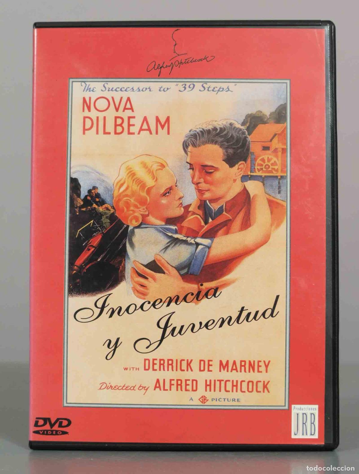 Cine: DVD. Inocencia y juventud - Alfred Hitchcock, Nova Pilbeam, Derrick De Marney