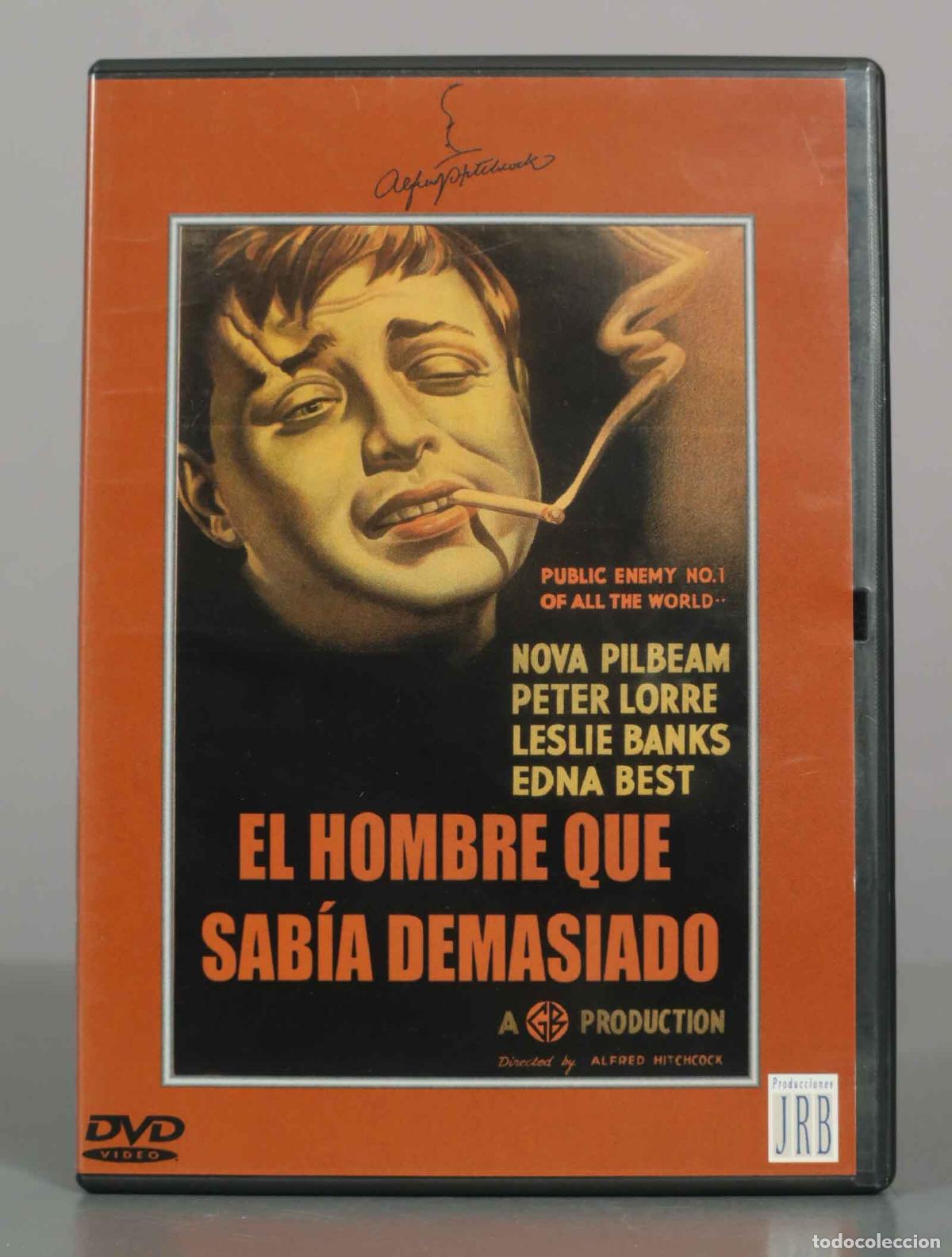 Cine: DVD. El hombre que sab&iacute;a demasiado - Alfred Hitchcock, Nova Pilbeam, Peter Lorre, Leslie Banks, Edn