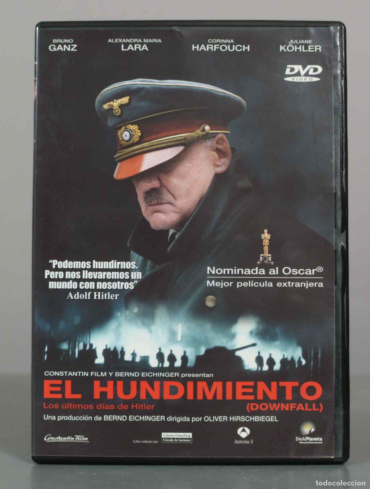 Cine: DVD. El Hundimiento - Oliver Hirschbiegel, Bruno Ganz, Alexandra Maria Lara, Corinna Harfouch, Juli