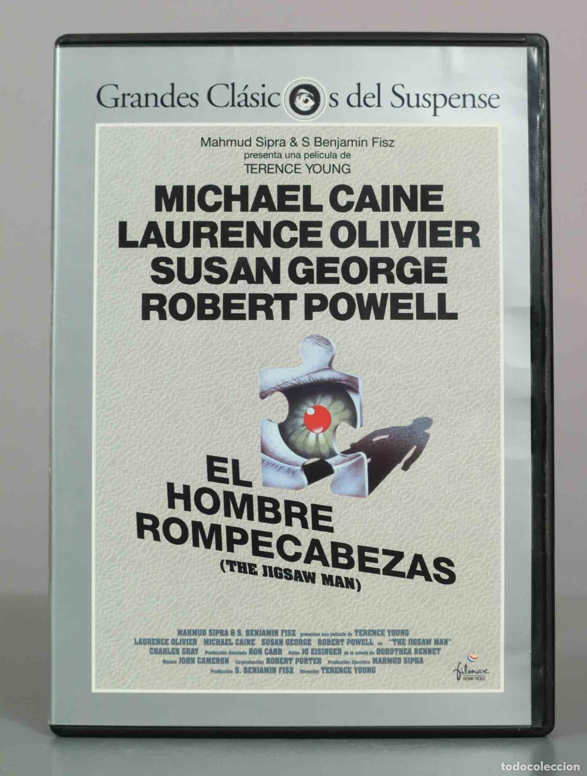 Cine: DVD. El hombre rompecabezas (The Jigsaw Man) - Terence Young, Michael Caine, Laurence Olivier, Susa