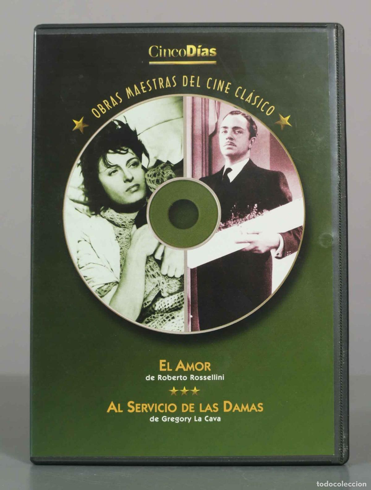 Cine: DVD. El Amor / Al Servicio de las Damas - Roberto Rossellini, Gregory La Cava