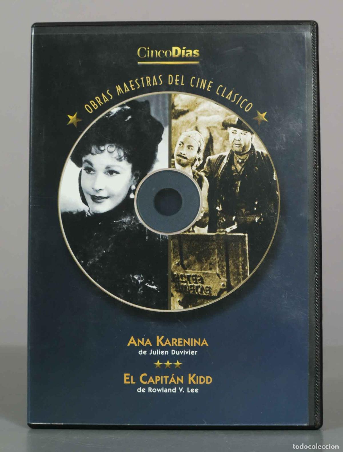 Cine: DVD. Ana Karenina, El Capit&aacute;n Kidd - Julien Duvivier, Rowland V. Lee, Vivien Leigh, Charles Laughto