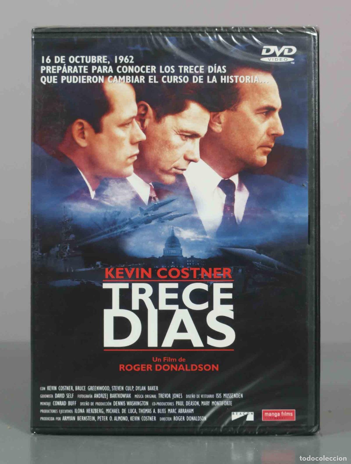 Cinema: DVD. Trece D&iacute;as - Roger Donaldson, Kevin Costner, Bruce Greenwood, Steven Culp, Dylan Ba PRECINTADO