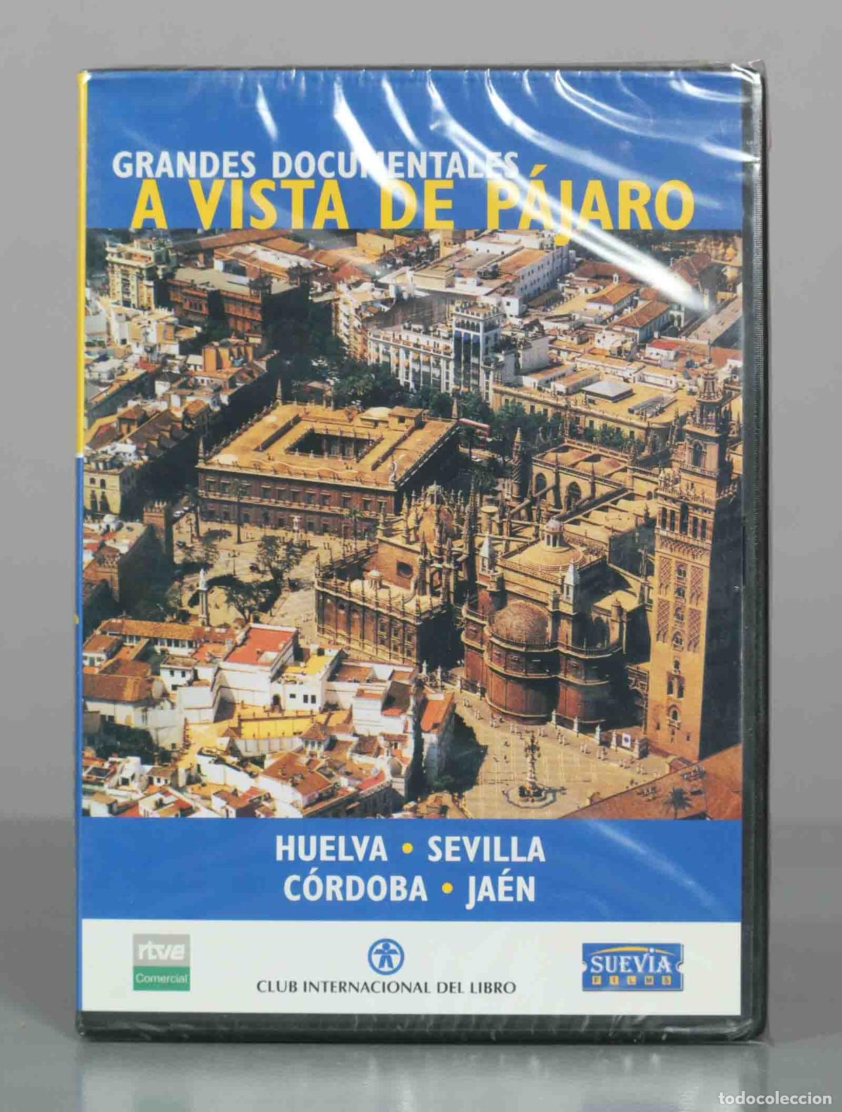 Cinema: DVD. Grandes Documentales A Vista De P&aacute;jaro - Huelva, Sevilla, C&oacute;rdoba, Ja&eacute;n PRECINTADO