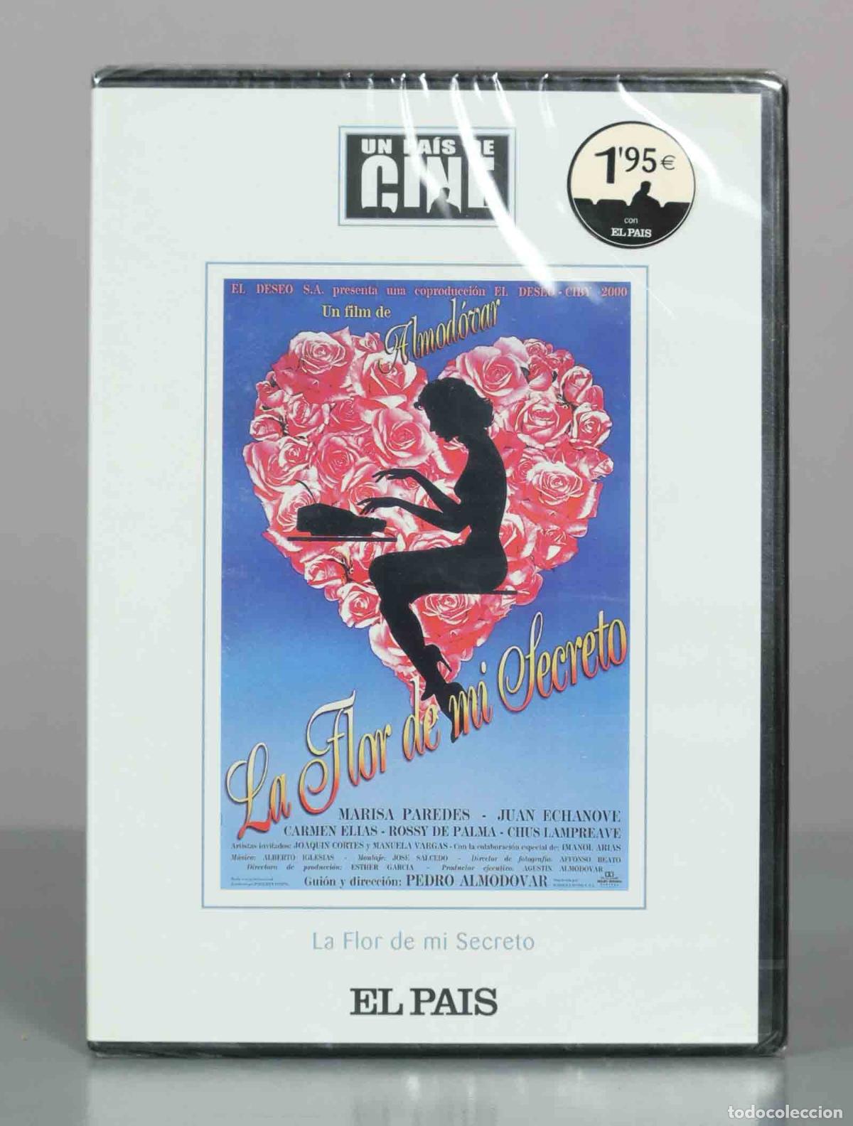 Cine: DVD. La flor de mi secreto - Pedro Almod&oacute;var, Marisa Paredes, Juan Echanove, Carmen El&iacute;a PRECINTADO