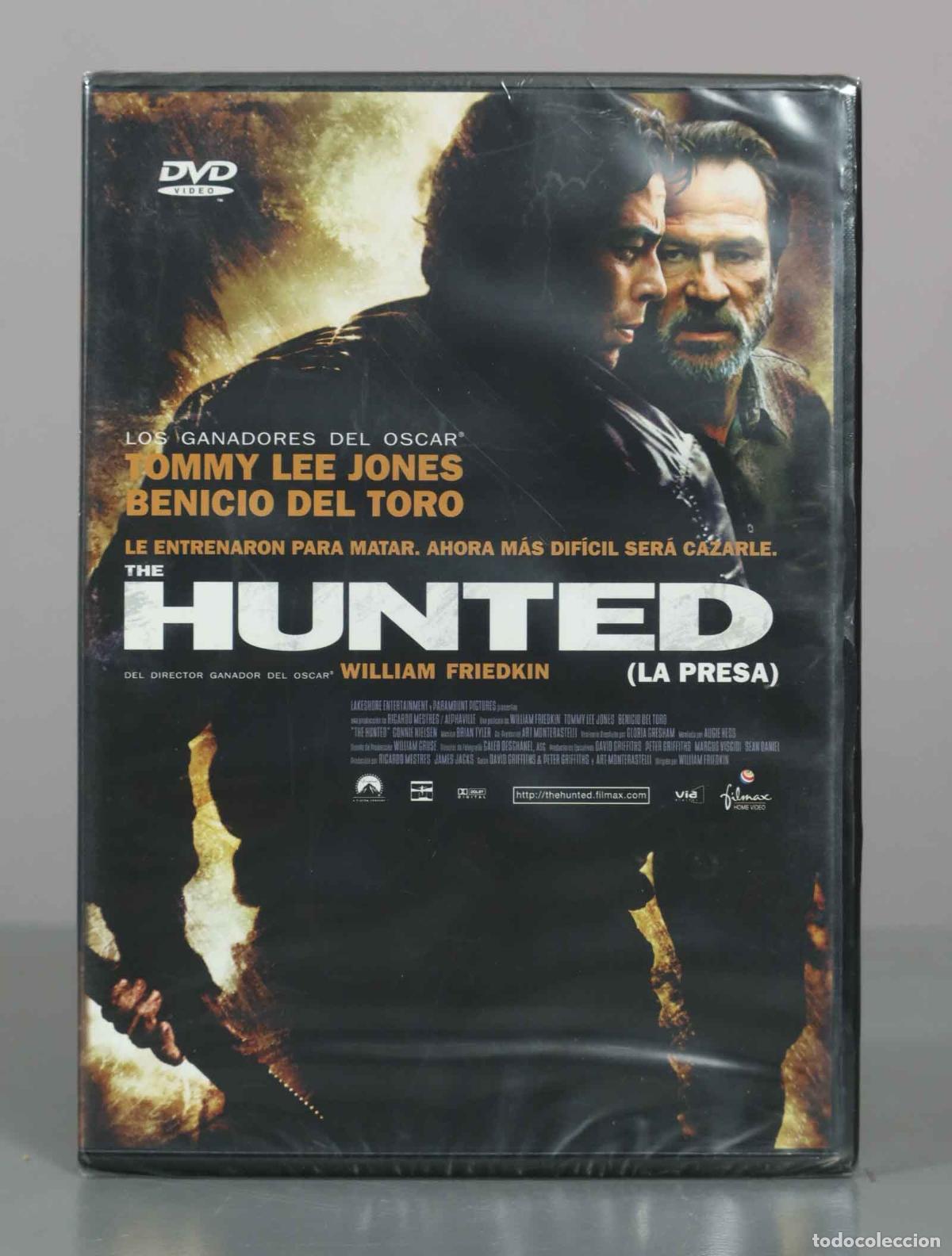Cine: DVD. The Hunted (La presa) - William Friedkin, Tommy Lee Jones, Benicio del Toro PRECINTADO
