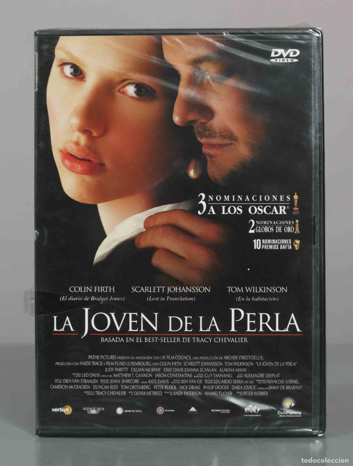 Cine: DVD. La joven de la perla - Peter Webber, Colin Firth, Scarlett Johansson, Tom Wilkinson PRECINTADO