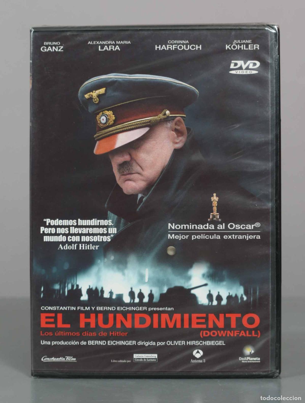 Cine: DVD. El Hundimiento - Oliver Hirschbiegel, Matthias Habich, Juliane K&ouml;hler PRECINTADO
