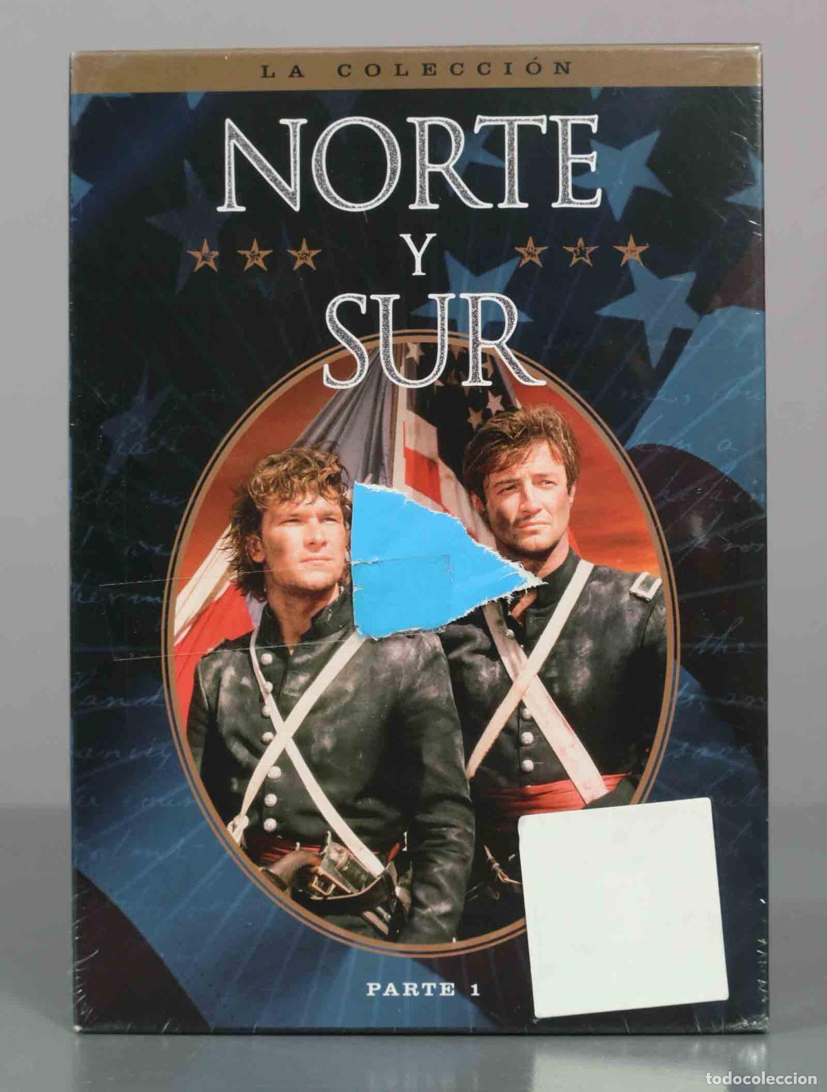 Cine: DVD. Norte y Sur - Patrick Swayze, Kirstie Alley, James Read PRECINTADO