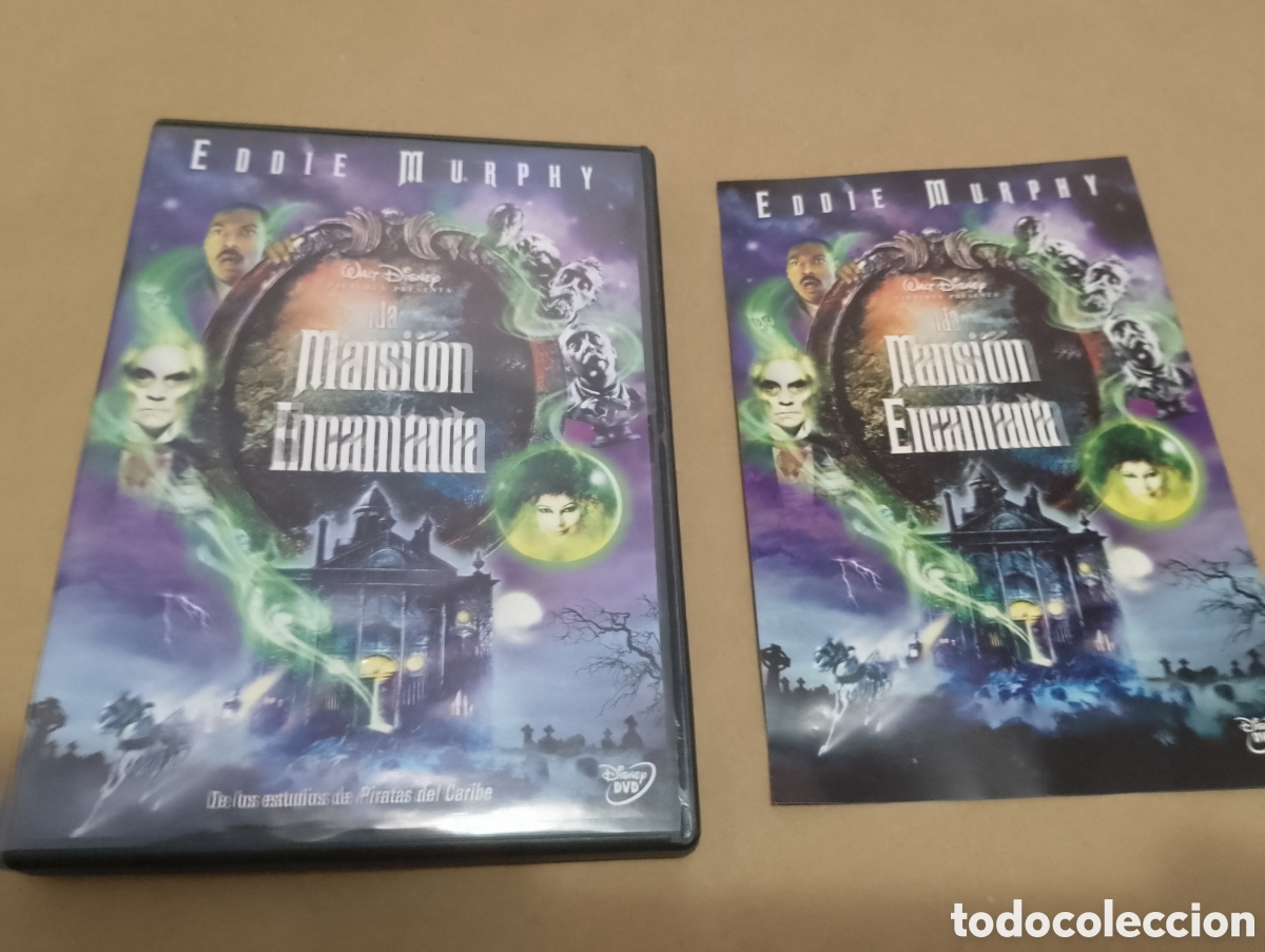 Cinema: Dvd. La mansi&oacute;n encantada. Eddie Murphy. Disney.
