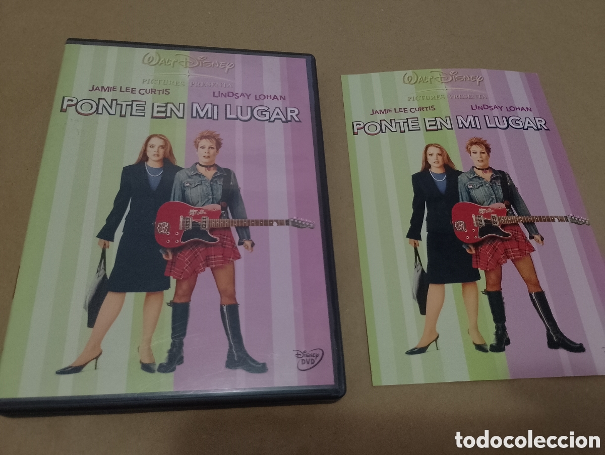 Cinema: Dvd. Ponte en mi lugar. Con Jamie Lee Curtis y Lindsay Lohan. Disney. Descatalogado.