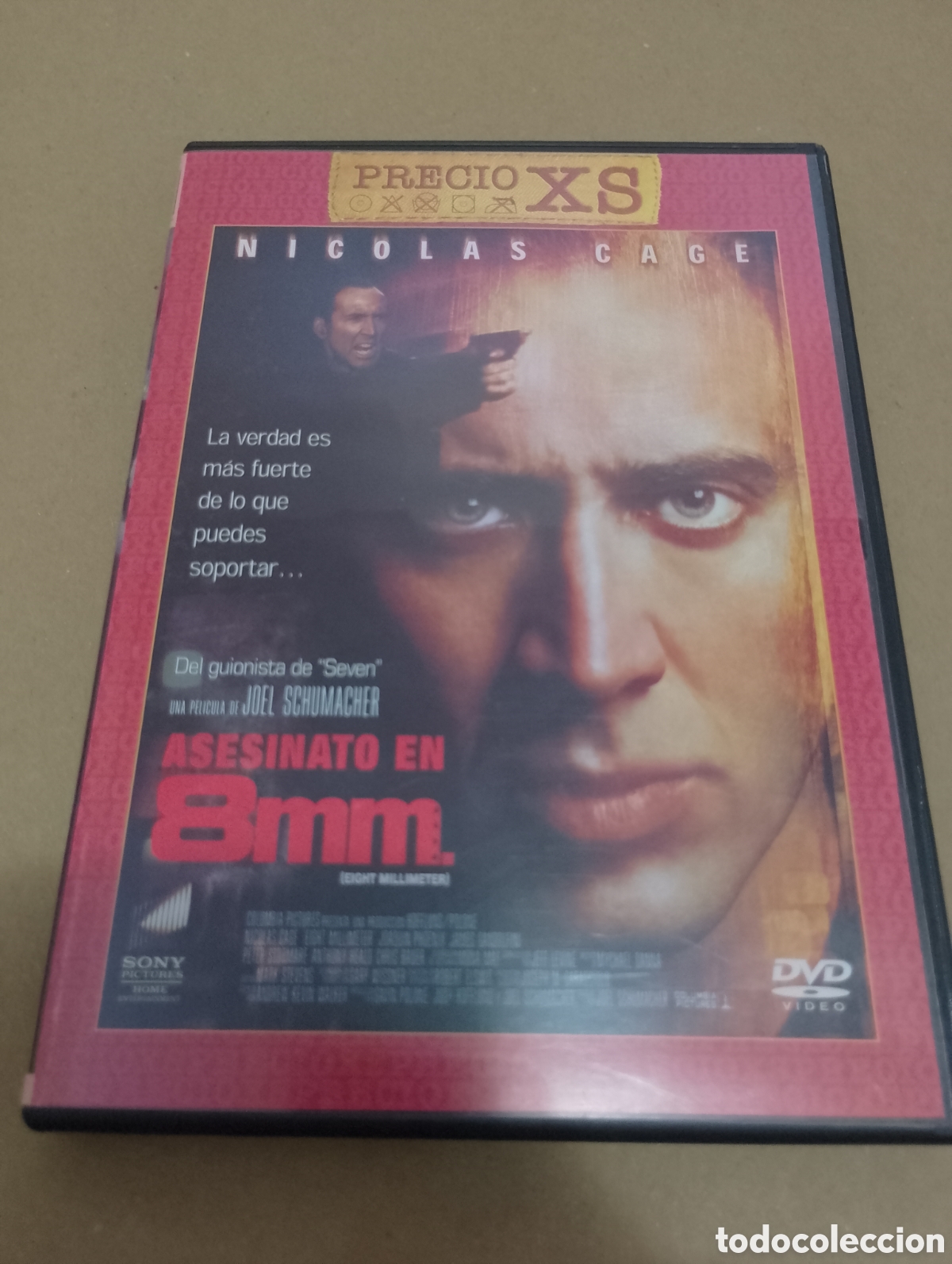 Cinema: Dvd. Asesinato en 8mm. Con Nicolas Cage.
