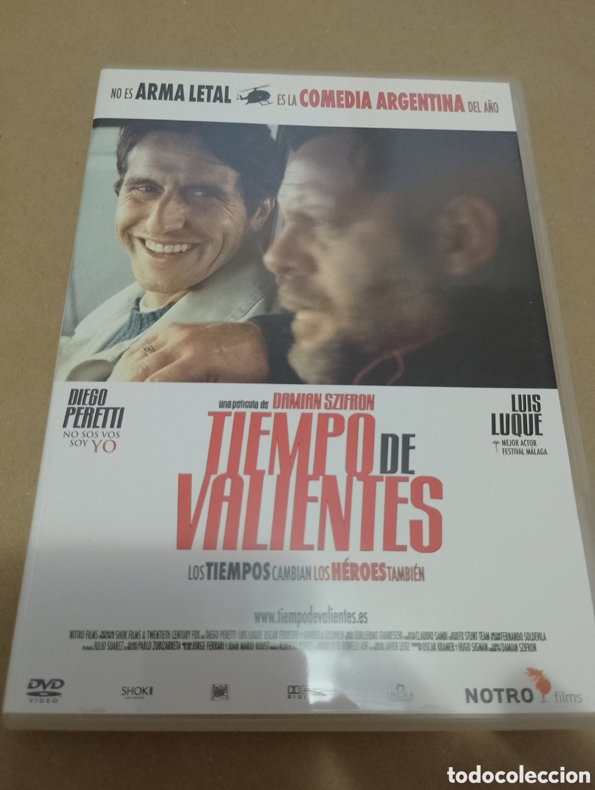 Cinema: Dvd. Tiempo de valientes. Comedia argentina.