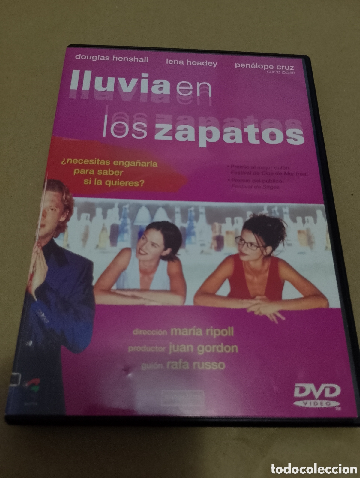 Cinema: Dvd. Lluvia en los zapatos. Descatalogada. Mar&iacute;a Ripoll.