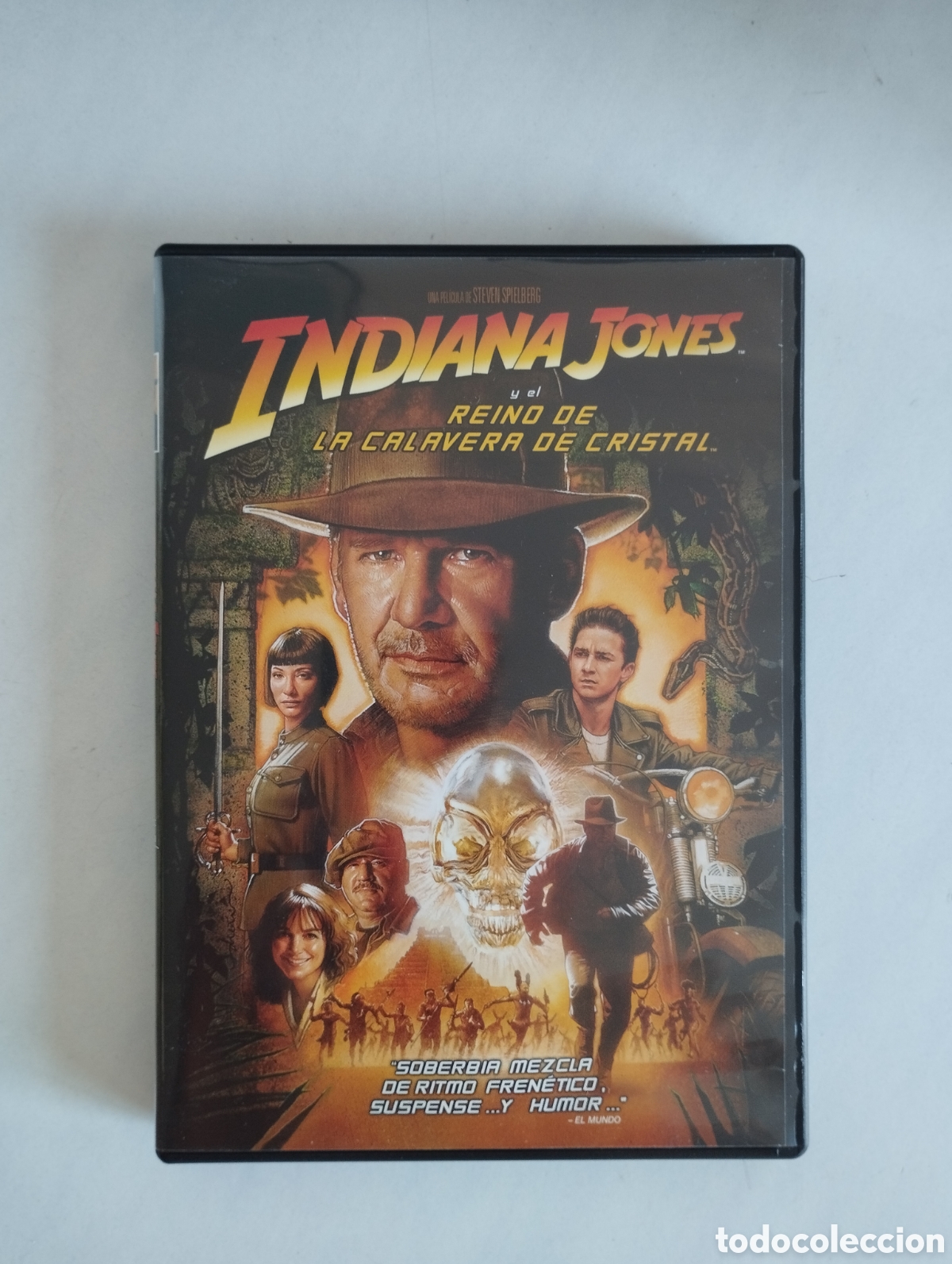 Cine: PELICULA DVD INDIANA JONES Y EL REINO DE LA CALAVERA DE CRISTAL