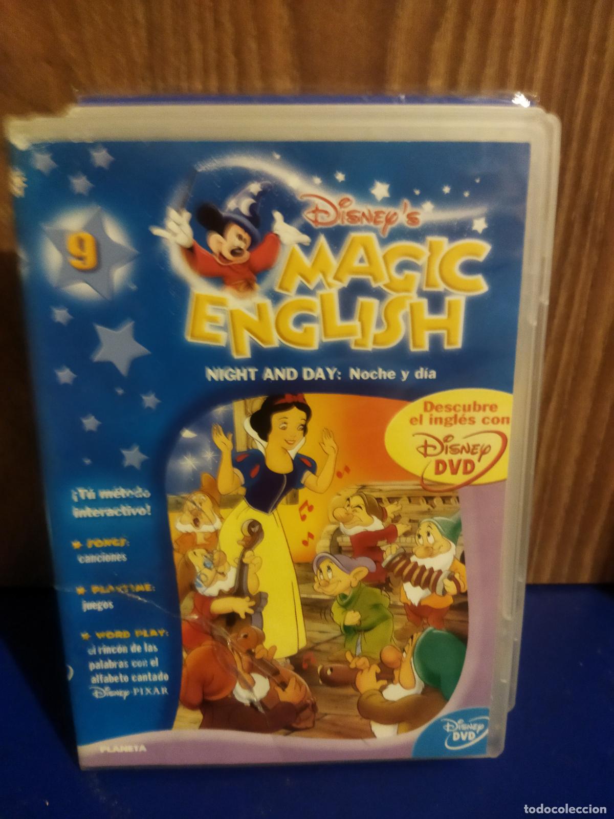 Cine: Magic english noche y d&iacute;a DVD video