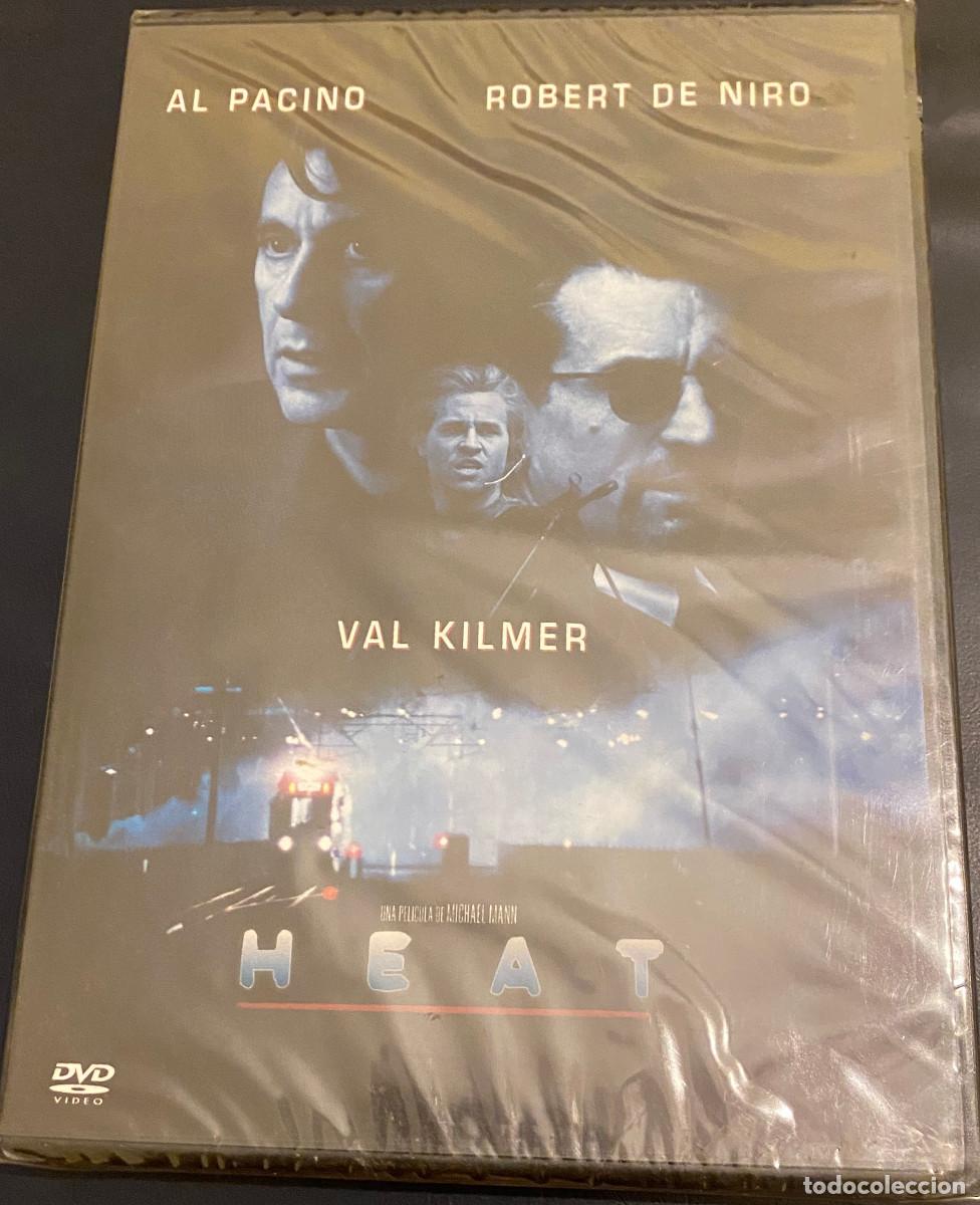 Cine: 'Heat', con Robert De Niro y Al Pacino. Pel&iacute;cula de culto. Warner Bros Video. DVD nuevo precintado.
