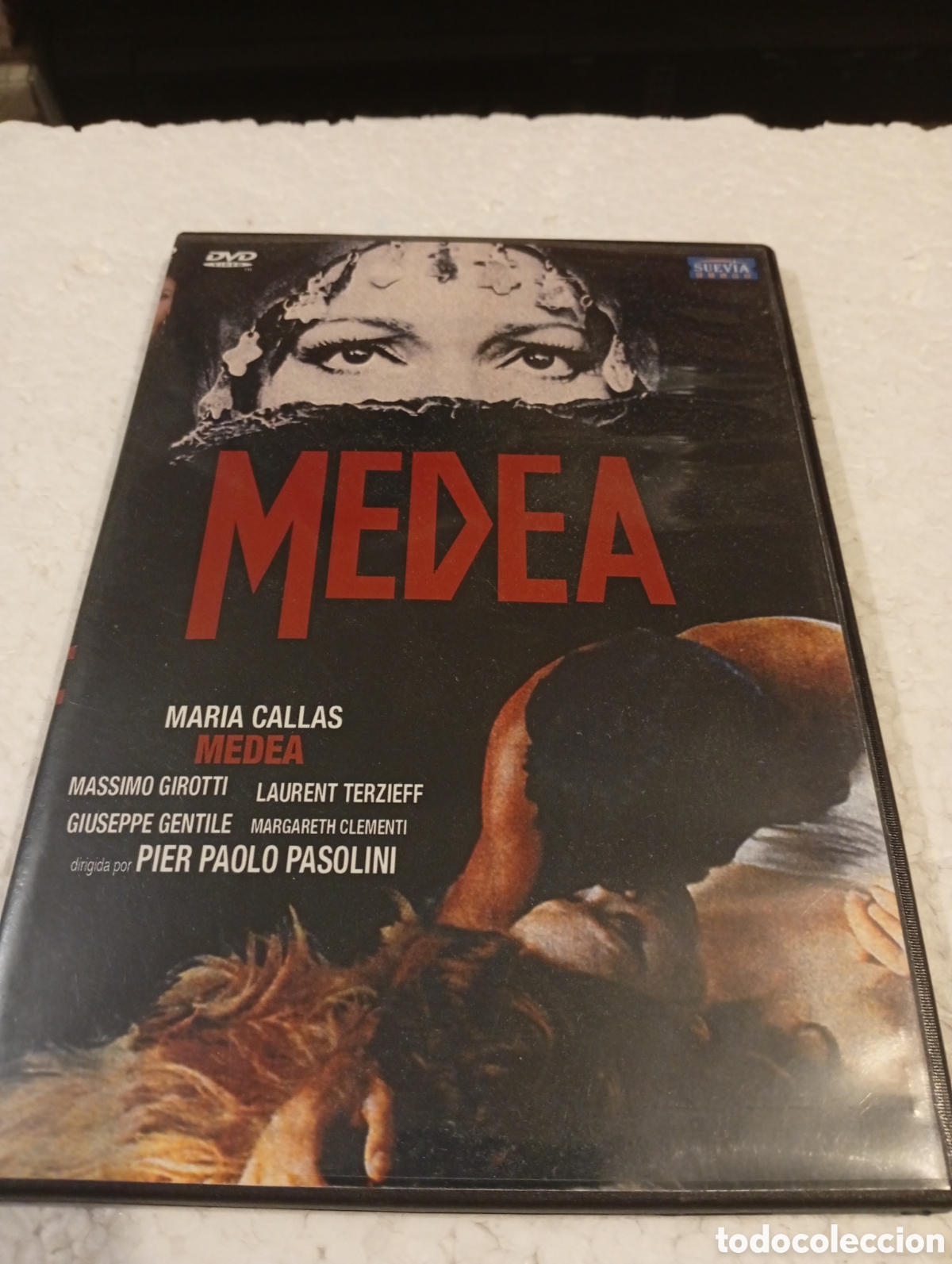 Cine: 1 DVD. MEDEA. MARIA CALLAS. PIER PAOLO PASOLINI. 1969