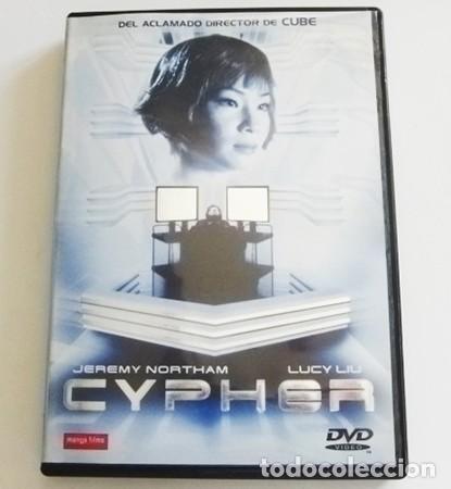 Cine: CYPHER DVD PEL&Iacute;CULA SUSPENSE JEREMY NORTHAM LUCY LIU VINCENZO NATALI ESP&Iacute;A EMPRESAS CAPITALISMO EXTR