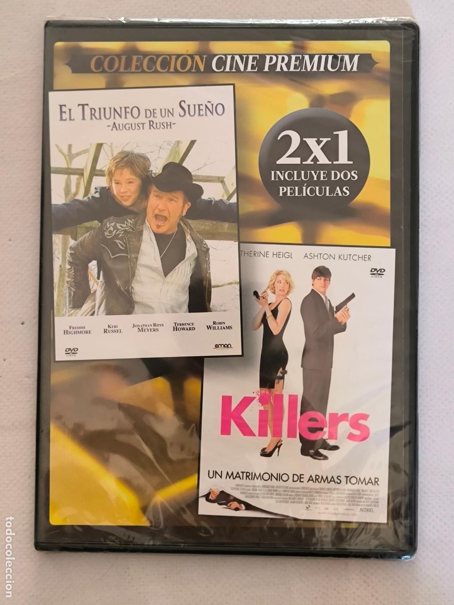 Cine: DVD KILLERS / EL TRIUNFO DE UN SUE&Ntilde;O - 2 PELICULAS - CAJA SLIM - NUEVO, PRECINTADO (102)