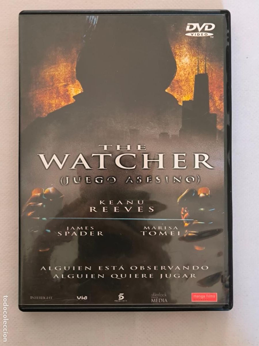 Cine: DVD THE WATCHER (JUEGO ASESINO) - KEANU REEVES (102)