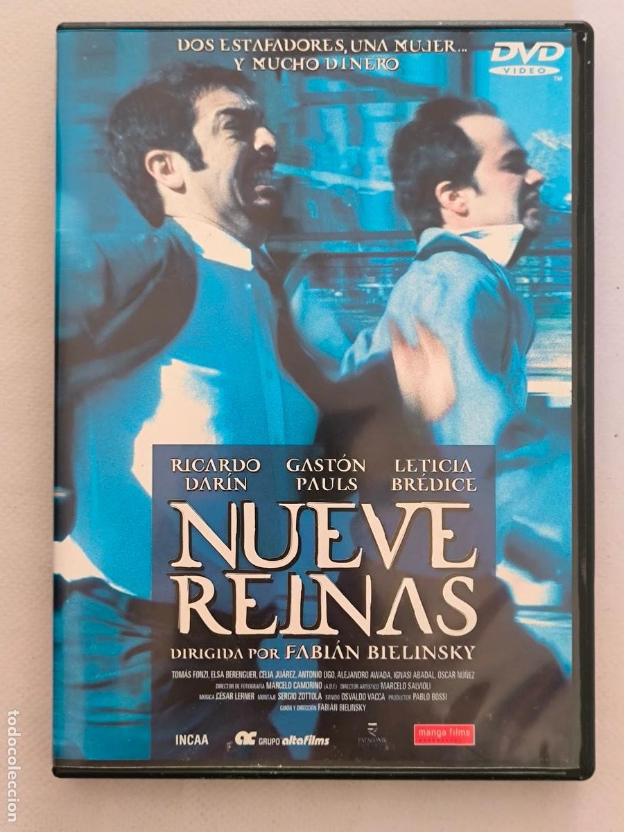 Cine: DVD NUEVE REINAS - RICARDO DARIN (103)