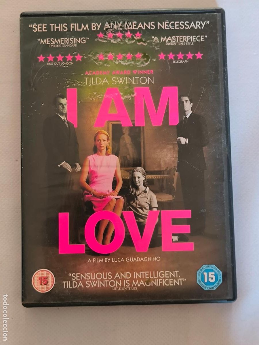 Cine: DVD I AM LOVE (YO SOY EL AMOR) - EDICION INGLESA - SIN AUDIO NI SUBTITULOS EN ESPA&Ntilde;OL (103)