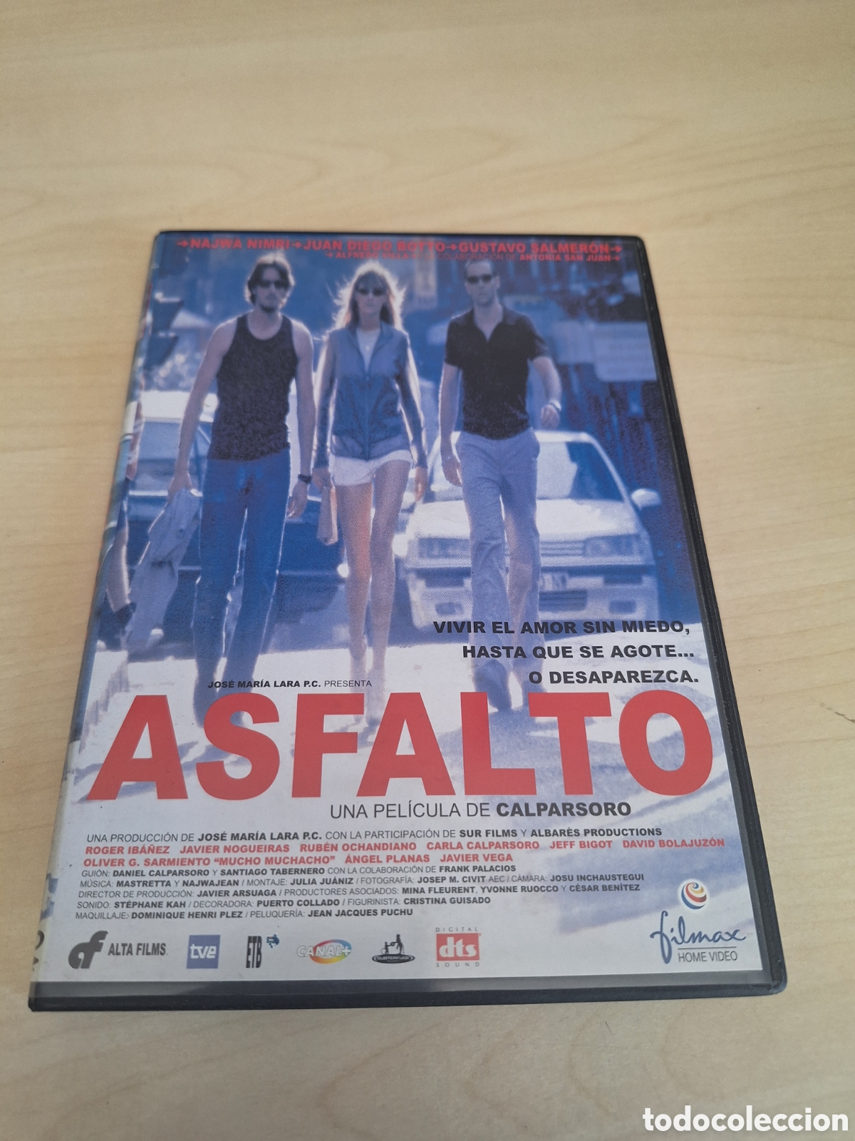 Cine: RD4 asfalto DVD SEGUNDAMANO