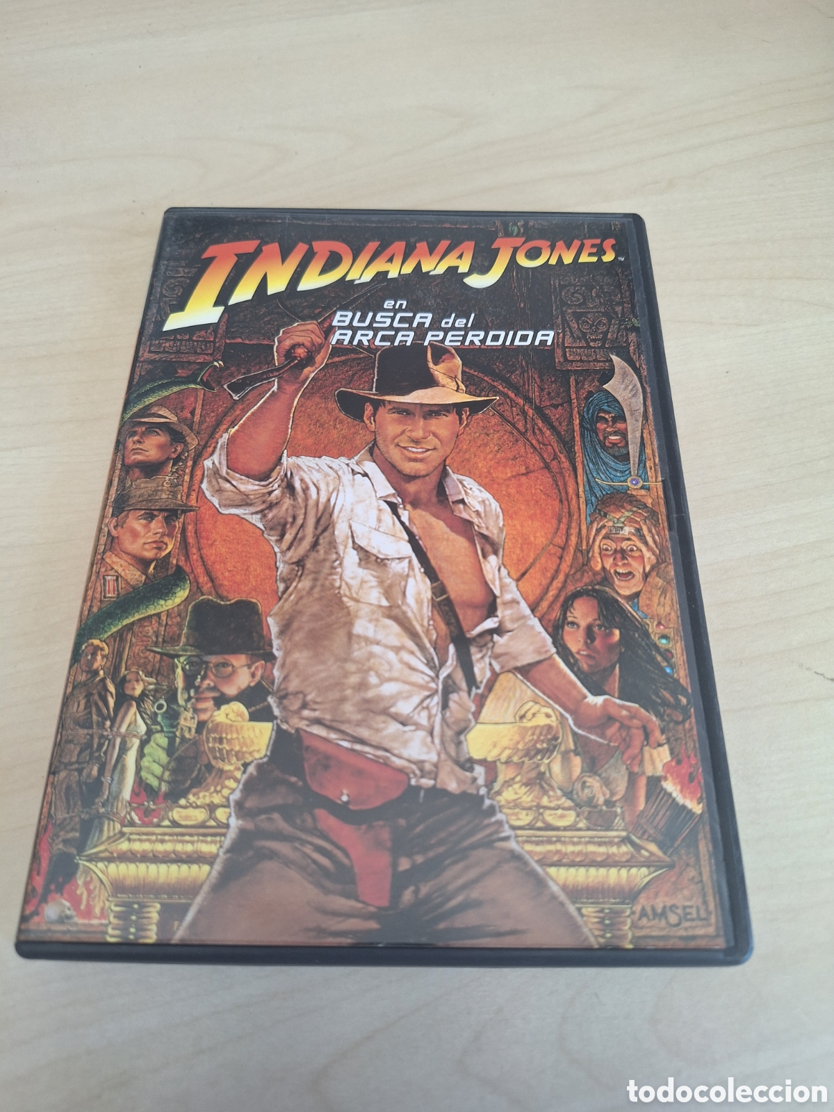 Cine: RD4 indiana jones en busca del arca perdida DVD SEGUNDAMANO
