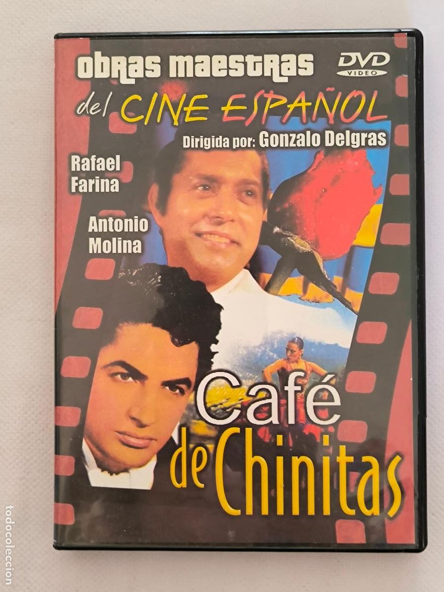 Cine: DVD CAFE DE CHINITAS - ANTONIO MOLINA - LEER DESCRIPCION (109)
