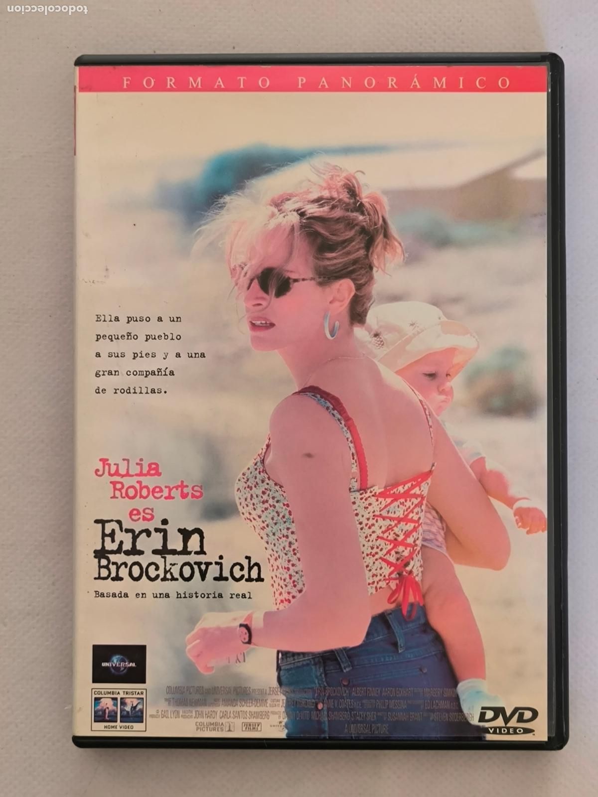 Cine: DVD ERIN BROCKOVICH - JULIA ROBERTS - LEER DESCRIPCION (109)